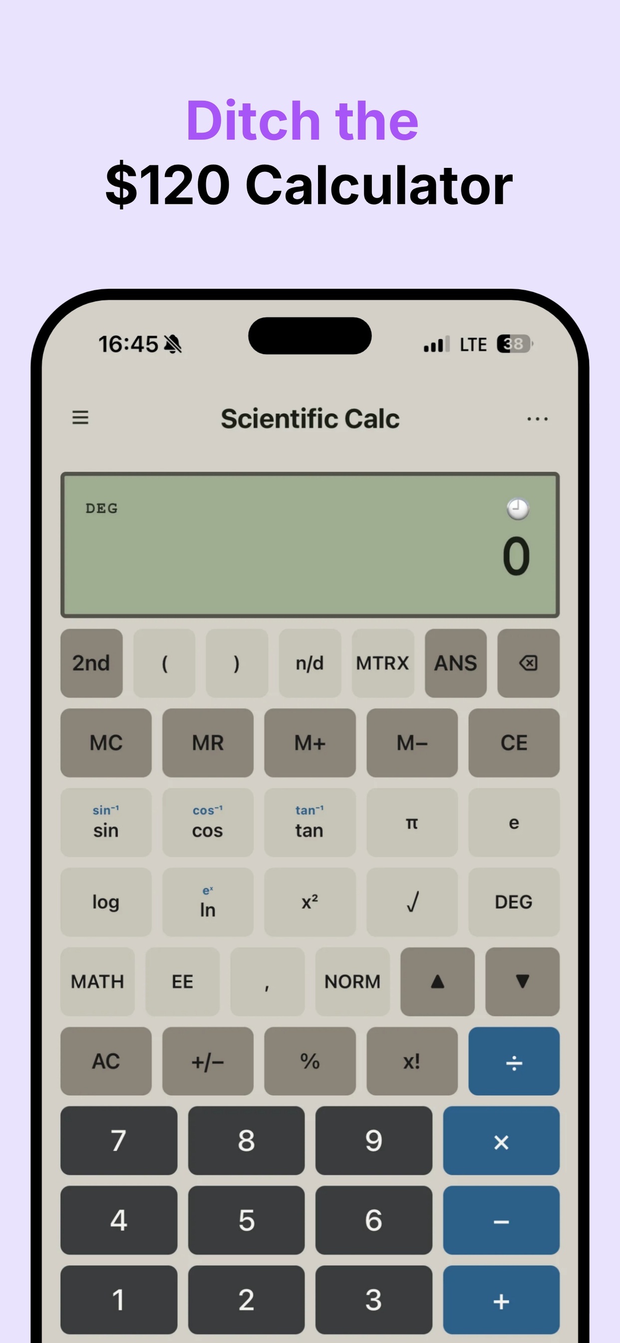 Algorix home dashboard