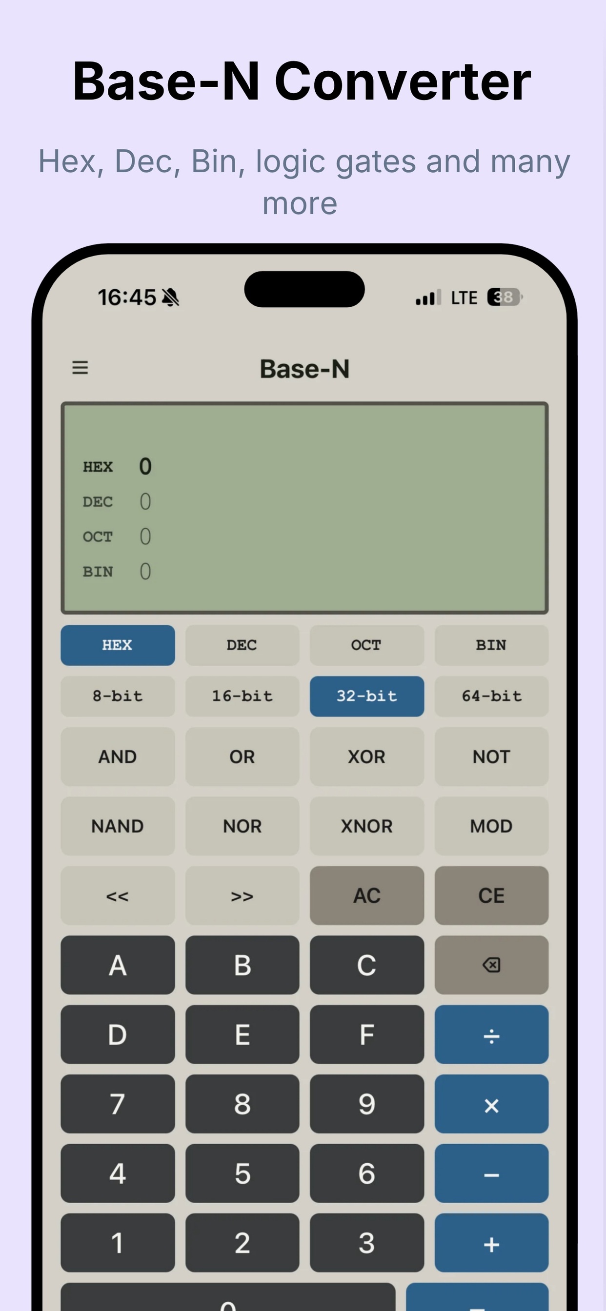 Algorix base-n converter