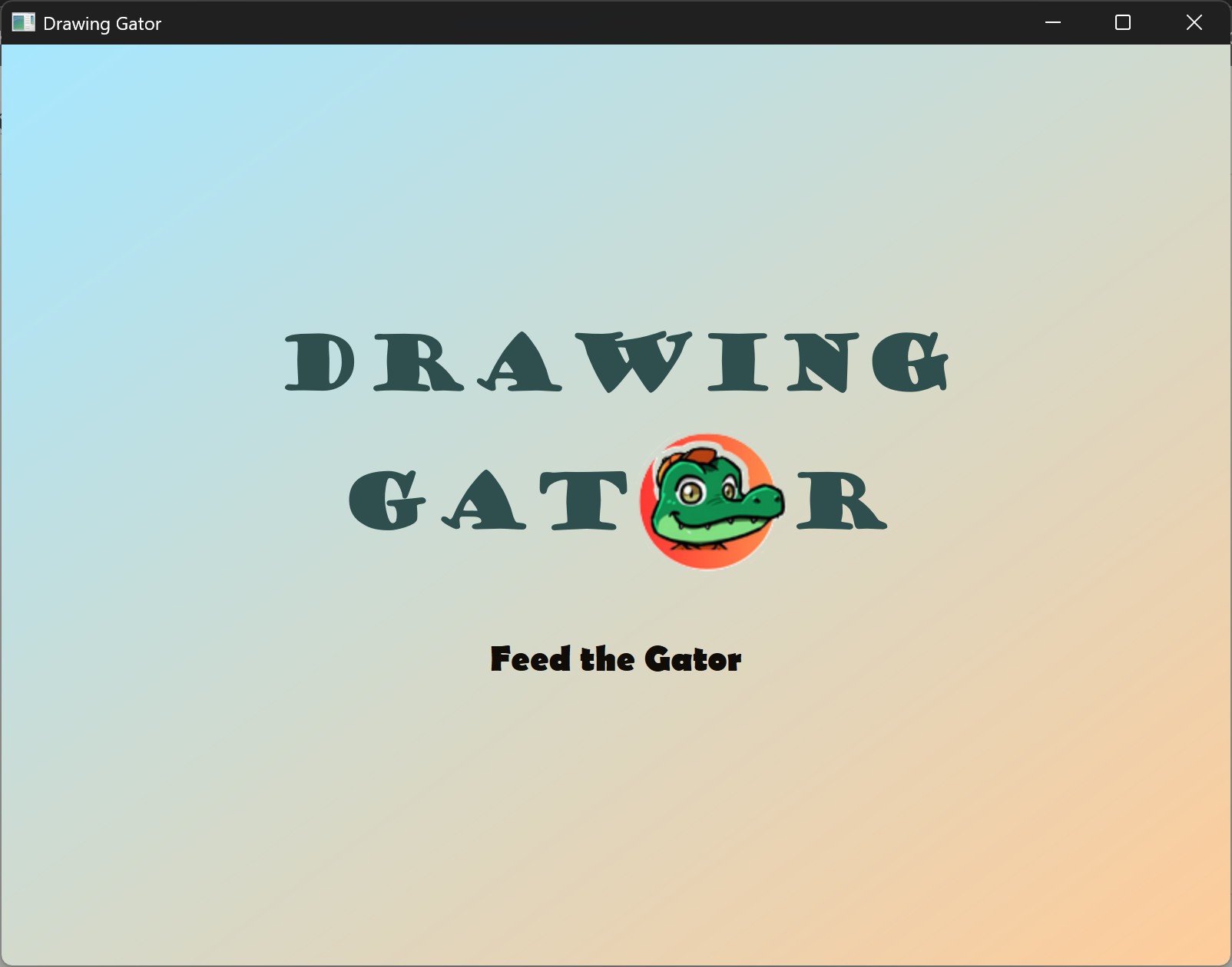 Drawing Gator